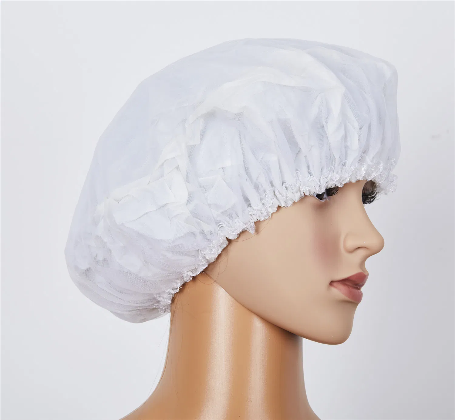 HDPE White 18"Shower Cap
