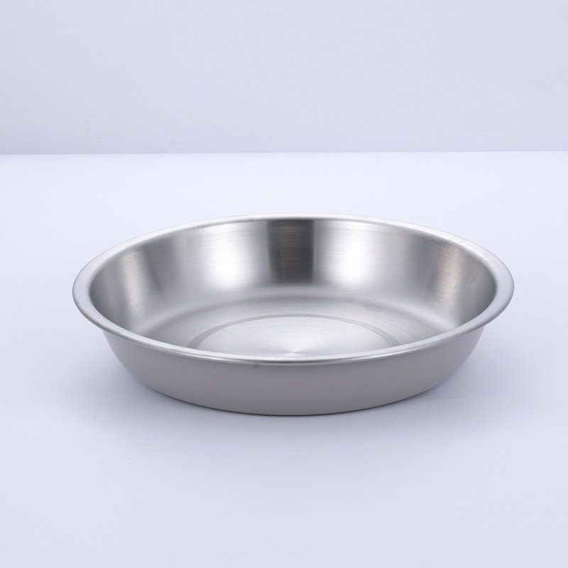 Round Plate Exterior Spray Painting Stainless Steel Plate