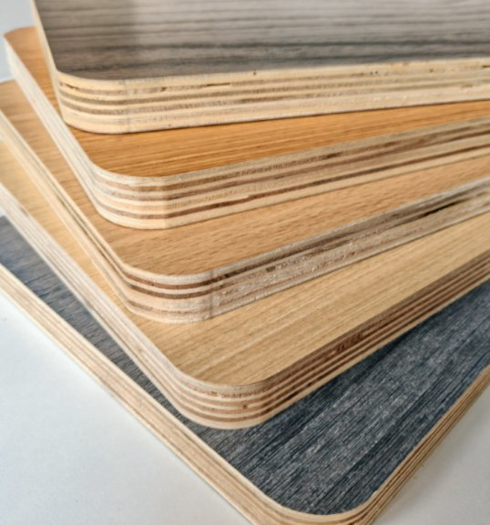 Melamine Film Faced Birch Plywood for Furniture