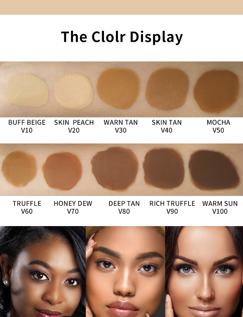Professional Makeup Face Contour Concealer Liquid Contour Full Coverage Foundation Corrector Base