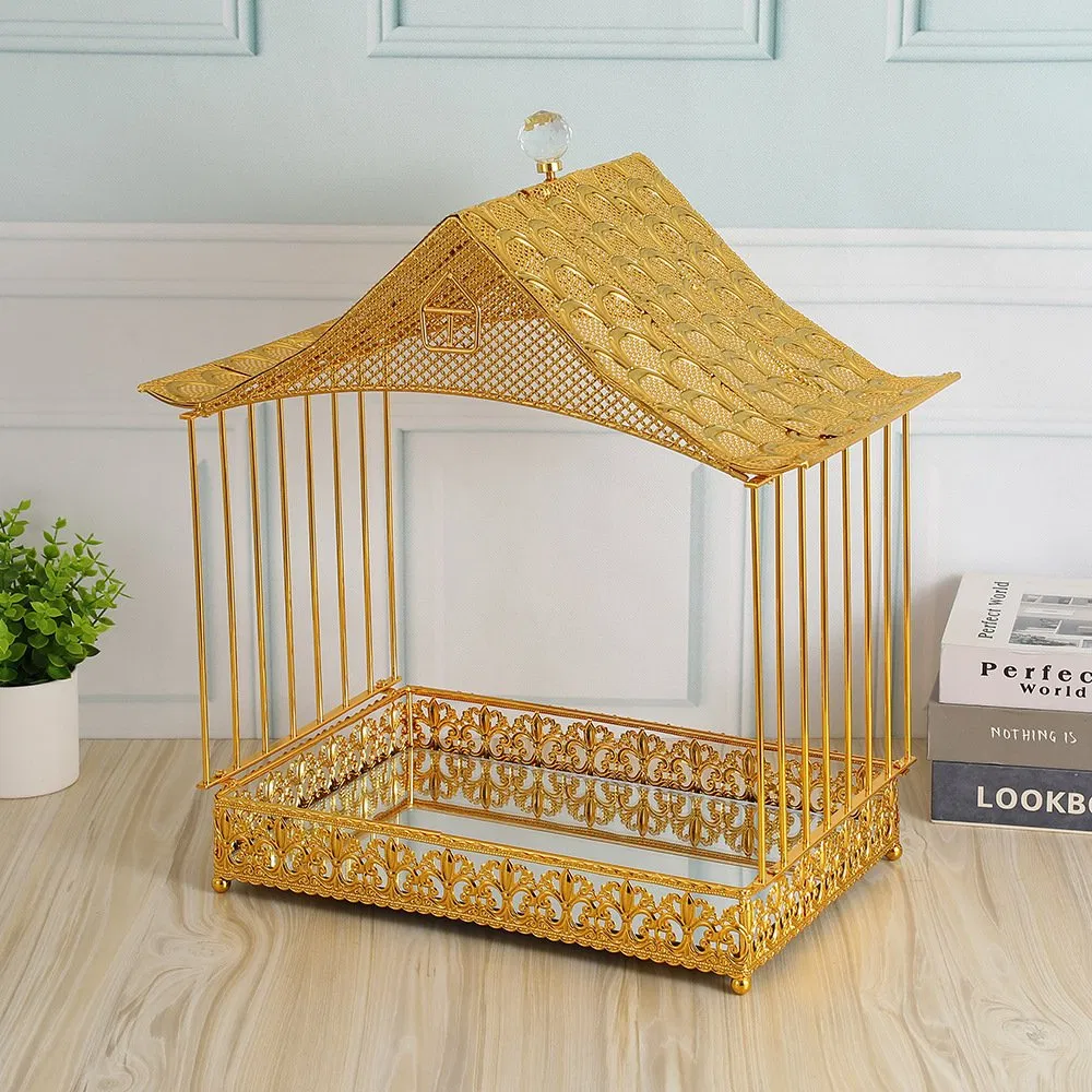 Customized Chaozhou Design Living Room Decorative Tray with Fruit Storage