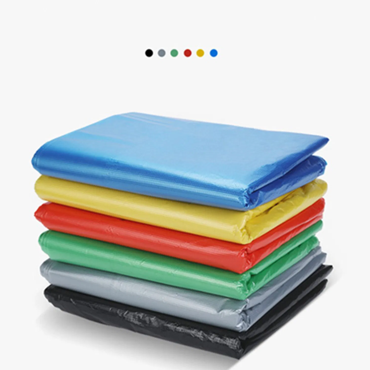 Цветные мусорные пакеты для кухонных ведер