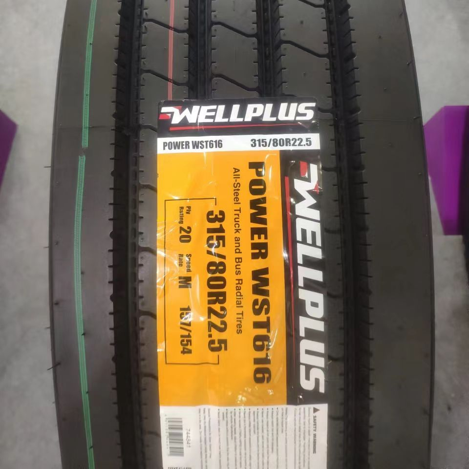 Wellplus Tyre TBR Trailer Steer Drive European Market Thailand