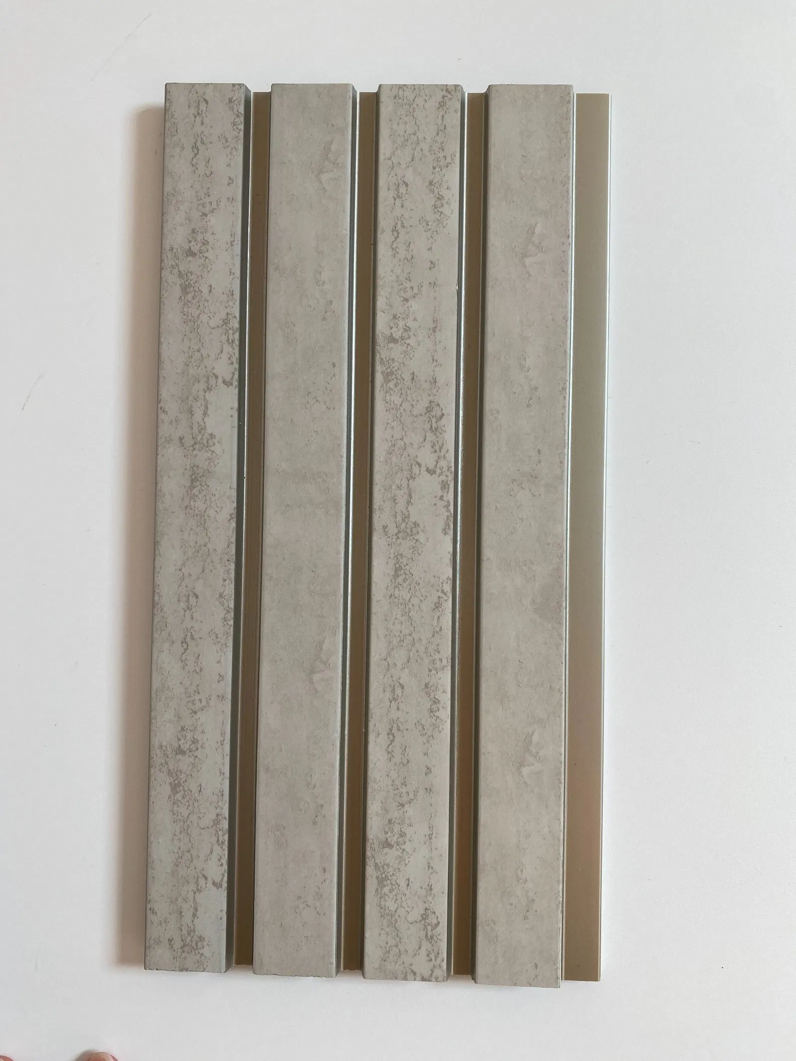 Interior Decorative Material Manufacturer Fluted 3D Waterproof PS Wall Panel Without Formaldehyde