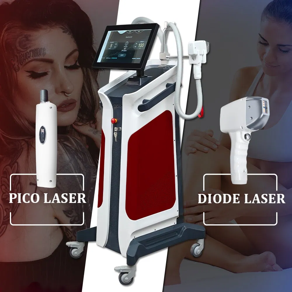 High Power Laser Diode Module and Pico Laser 2 in 1 Hair Removal Skin Rejuvenation Machine