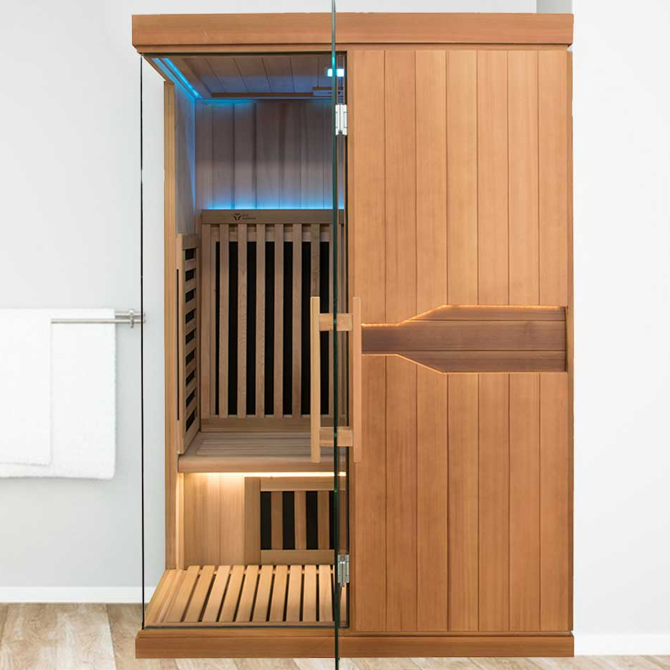 Инфракрасная сауна для дома из канадской тсуги