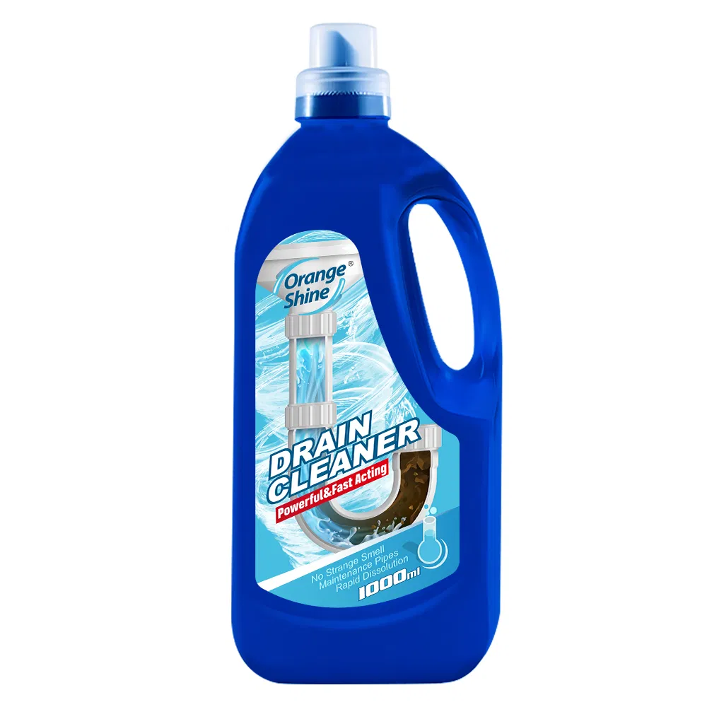 Non Toxic Effective Formula Clear Liquid Drain Clog Dissolver Bathroom Kitchen Drain Pipe Cleaner