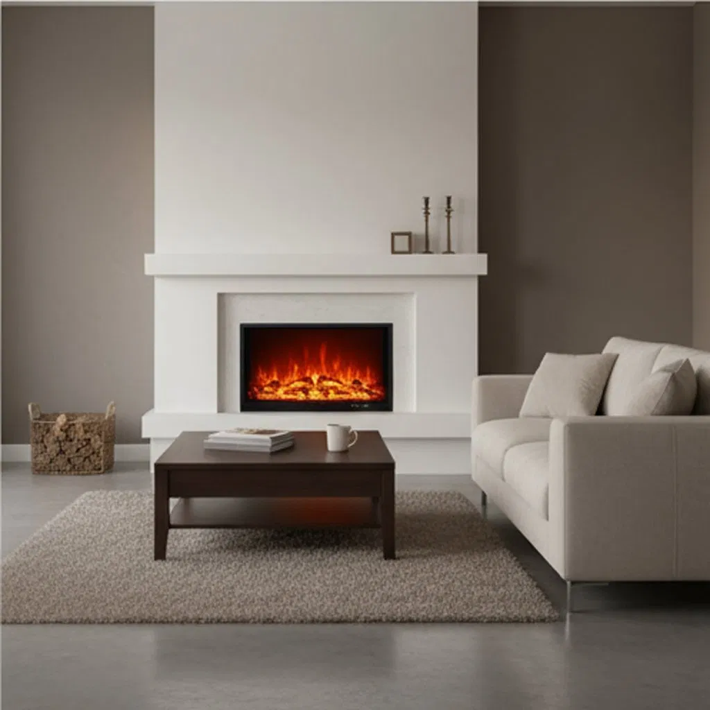 China 1200 mm Electric Fireplaces with LED Lights