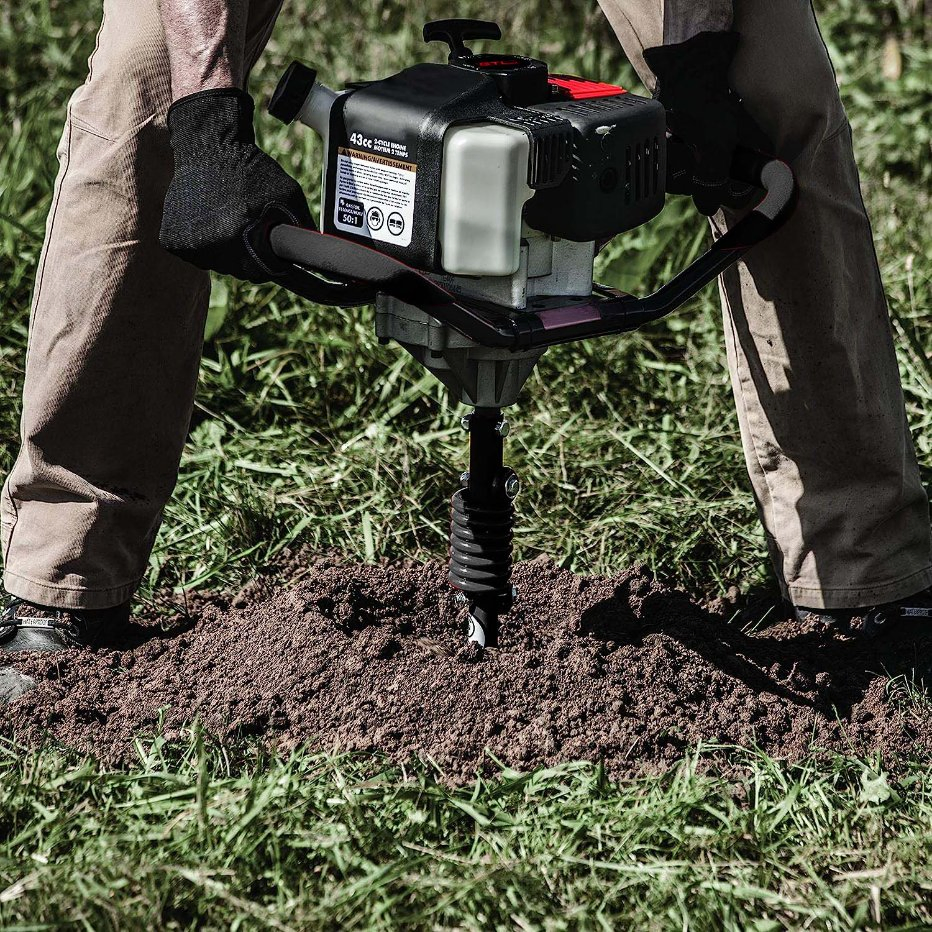 71cc/80cc High Quality Durable Drilling Machine Gasoline Post Hole Digger Earth Auger