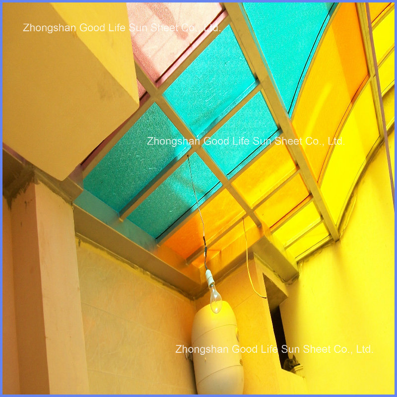 Supply 100% Virgin Bayer and Ge Polycarbonate Embossed Sheet