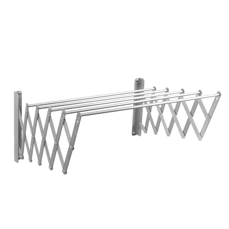 Best-Selling Creative Stainless Steel Multi-Functional Folding and Telescopic Towel Rack