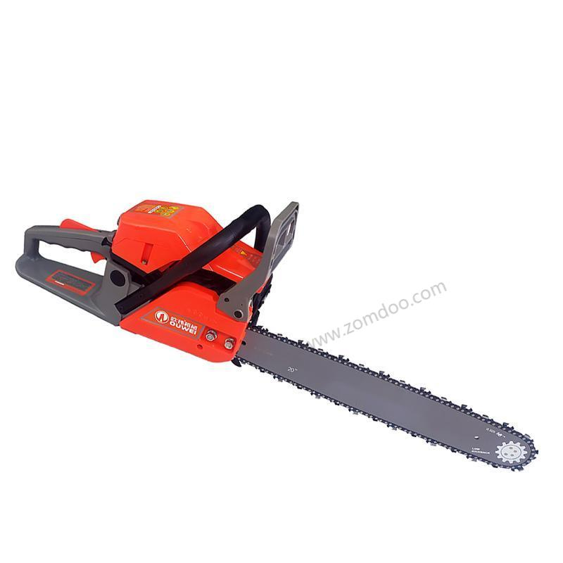 Gasoline Chain Saw, 58cc Gasoline Chainsaw Best Quality Power Engine 2-Stroke