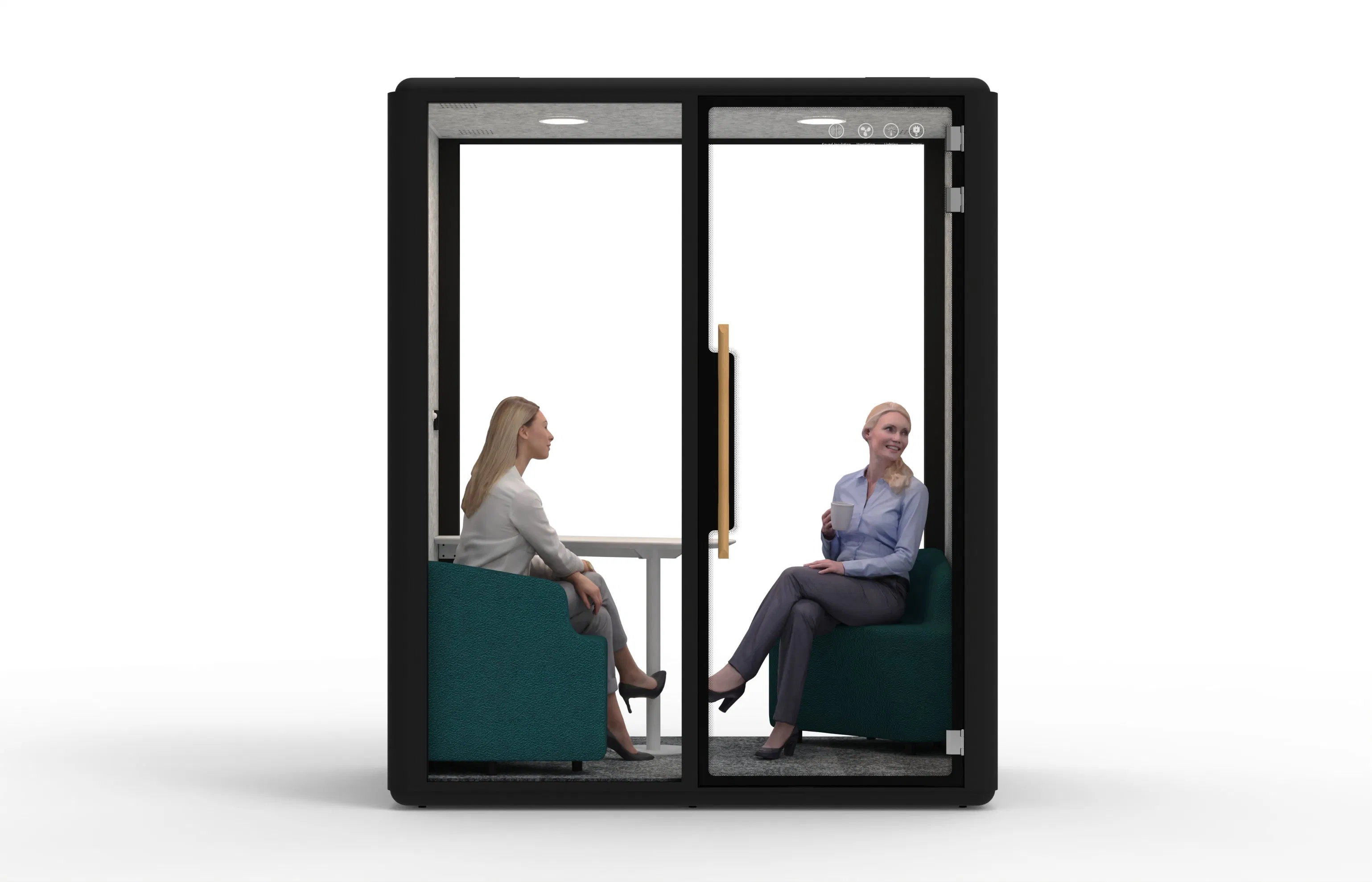 Quiet Room Sound Isolation Chamber Office Soundproof Pods Office Acoustic Booth