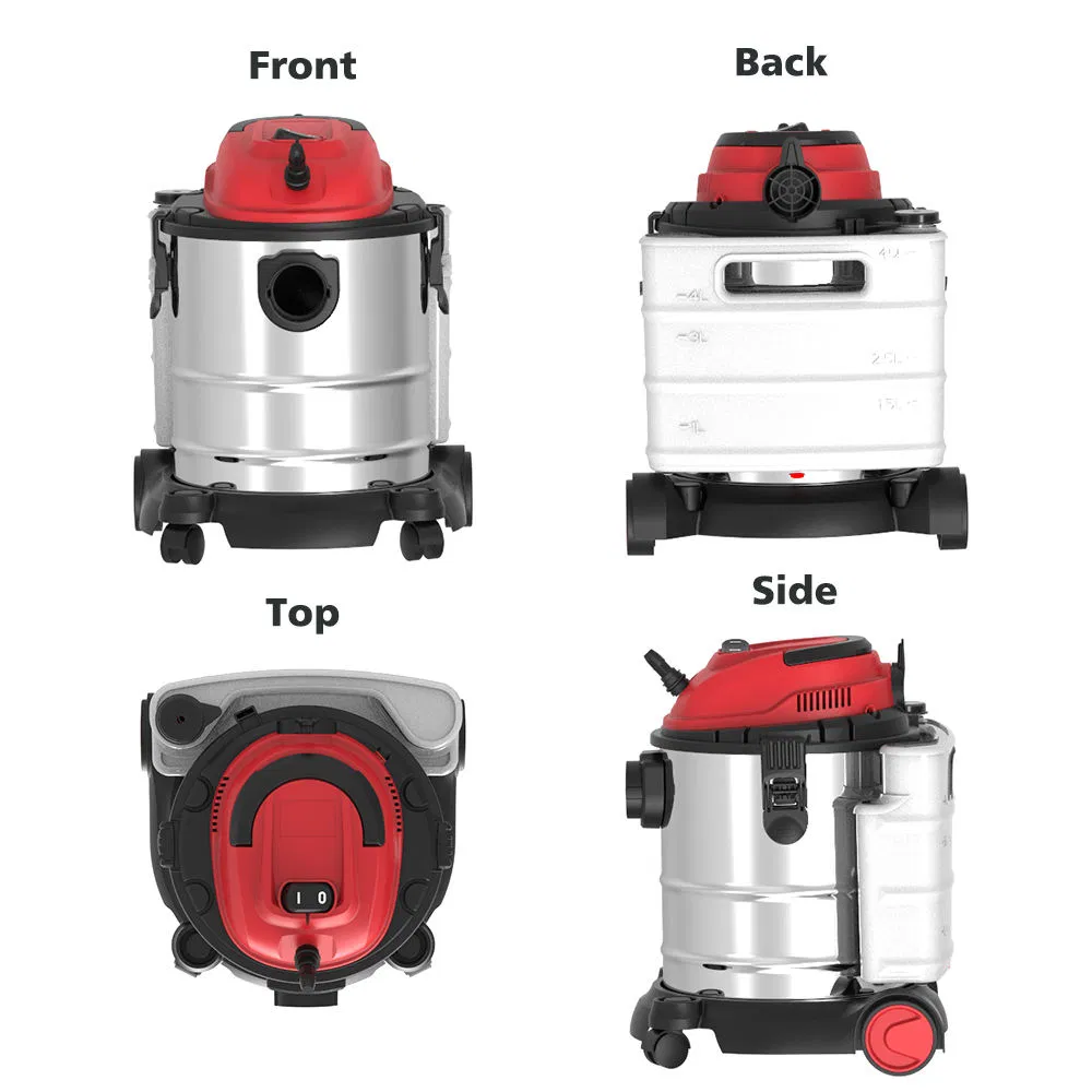 Jienu0 Hot 4 in 1portable Shampoo Spray Water Vacuum Cleaner 25L 120ow Carpet Cleaner Washingmachinejn302f-25L