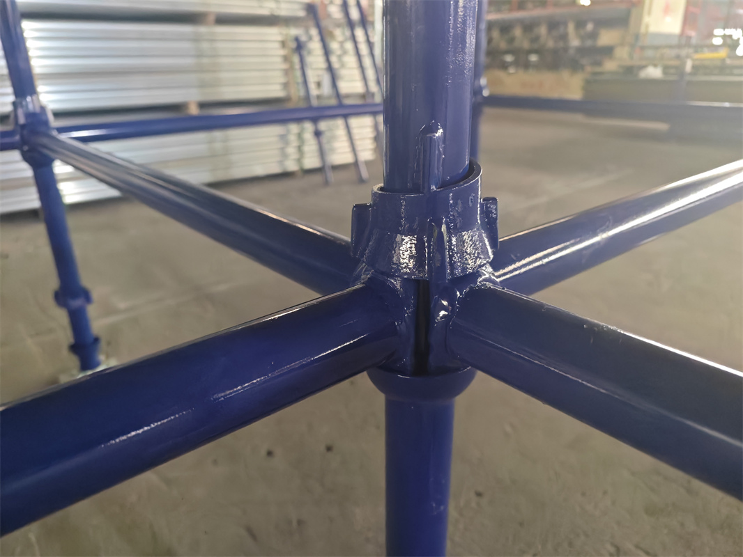 Powder Coated Metal Formwork Construction Scaffold Andamio Cuplock System Scaffolding for Sale