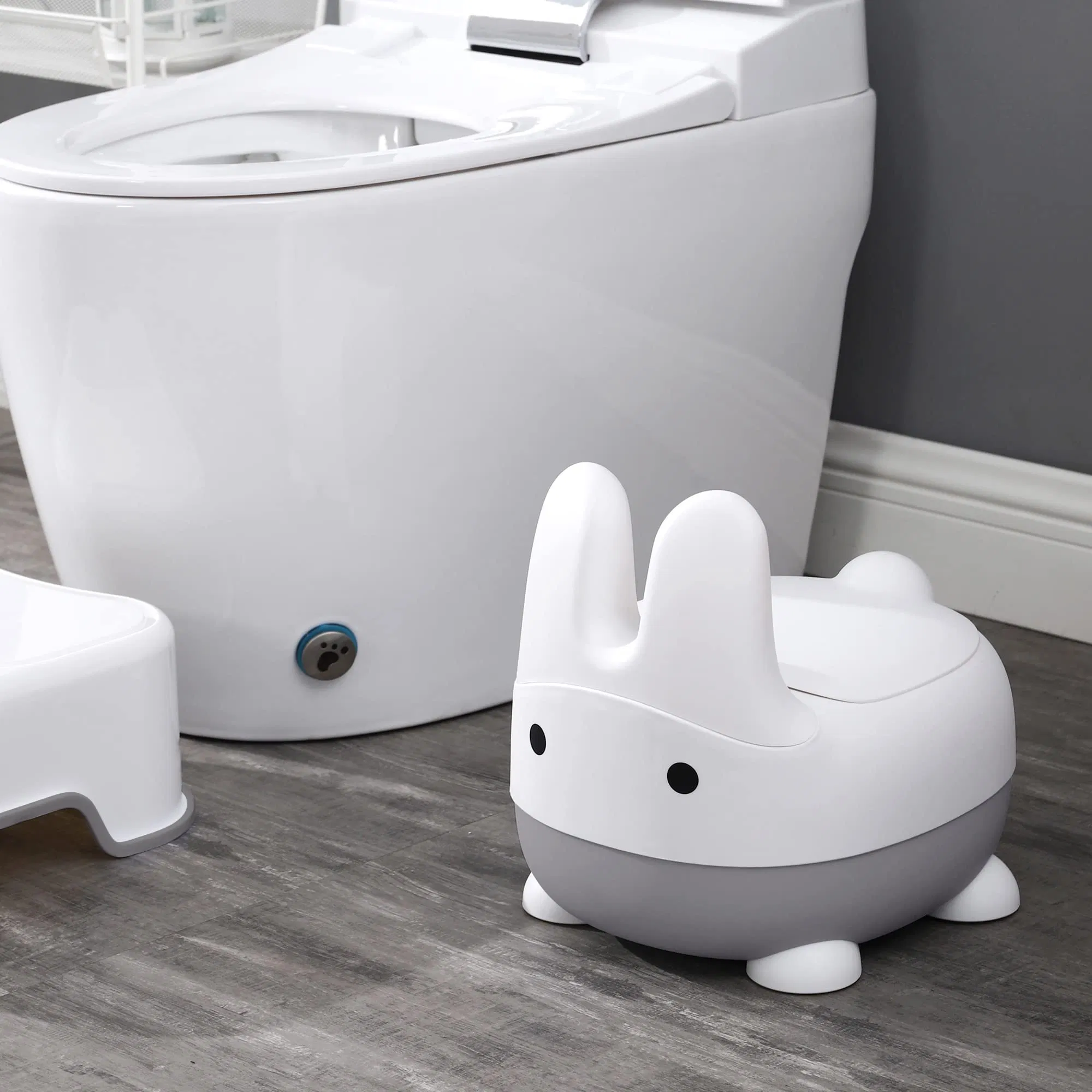 Bunny Potty Training Chair Cute Toddler Clean Travel Seat Boys Girls Toddler Potty Seat