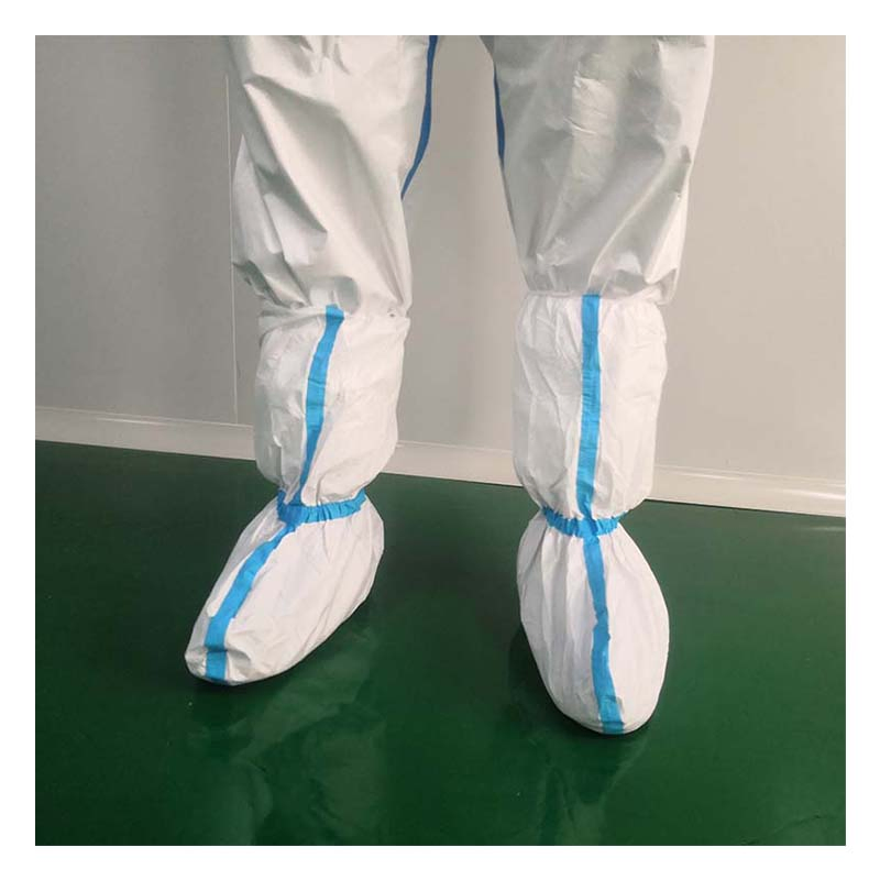 Disposable Isolation Shoe Cover 63GSM Polypropylene Long Boots Shoe Cover Foot Protection