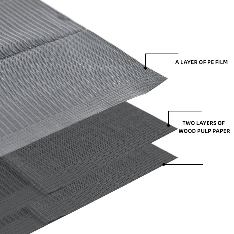 High Quality Disposable Waterproof Water Absorption Table Film Dental Bibs