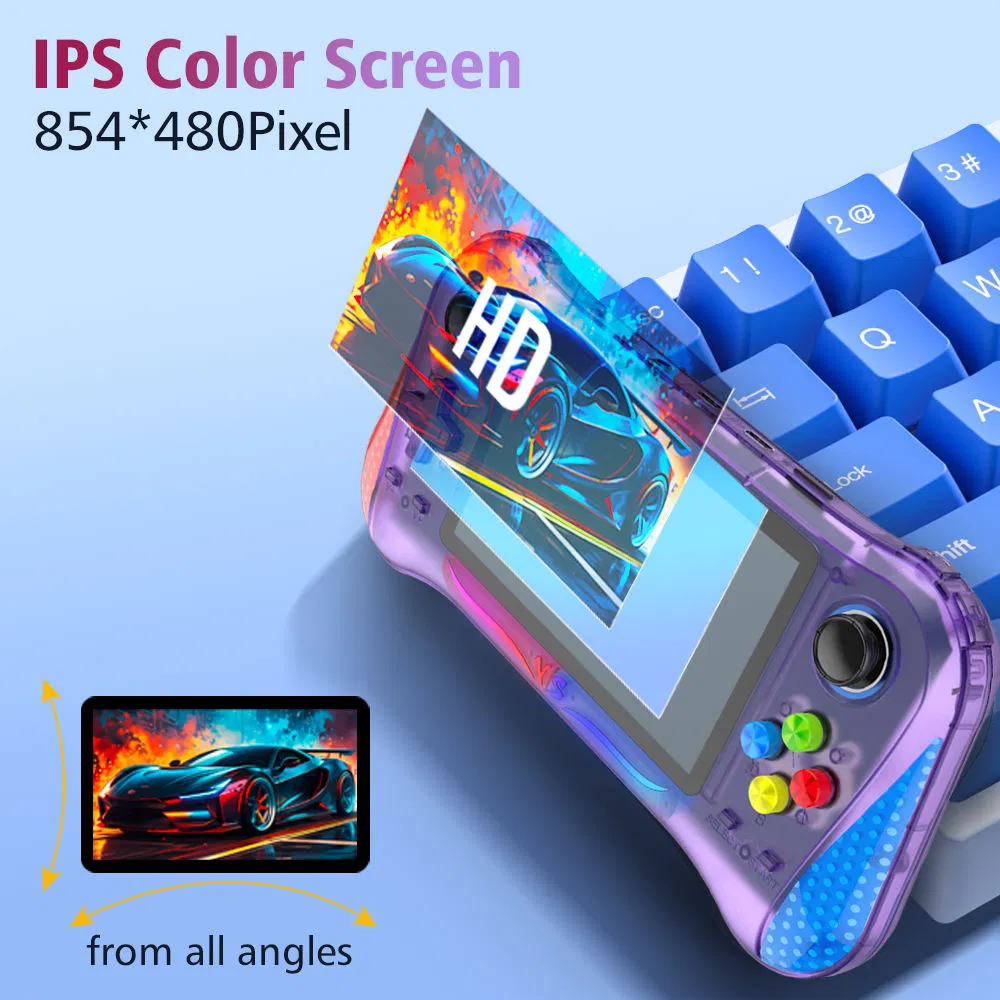 Портативная игровая консоль X8M с 15000 игр, 64GB