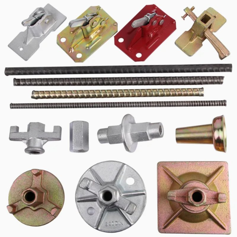 Concrete Formwork Accessories Anchor Nuts Tie Rod Formwork Wing Nuts