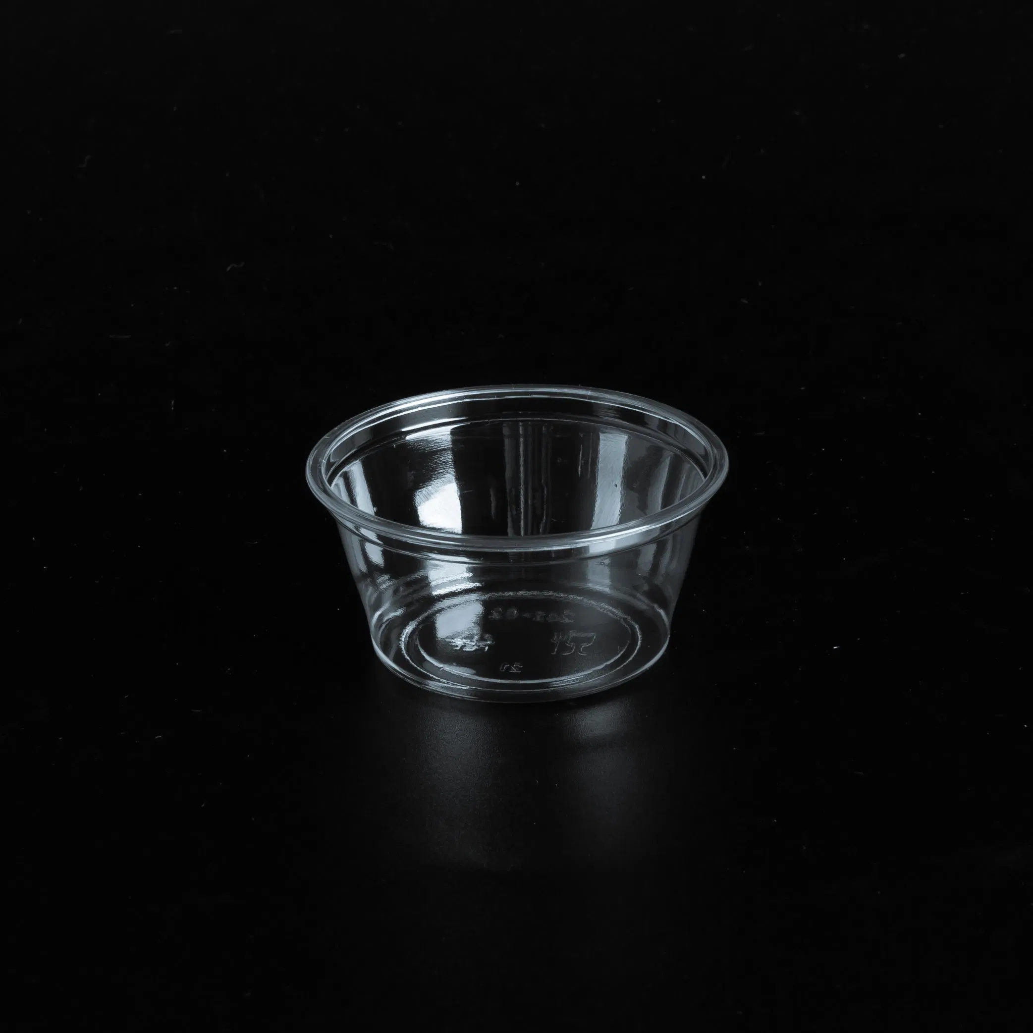 Чашка пластиковая одноразовая 2oz с крышкой