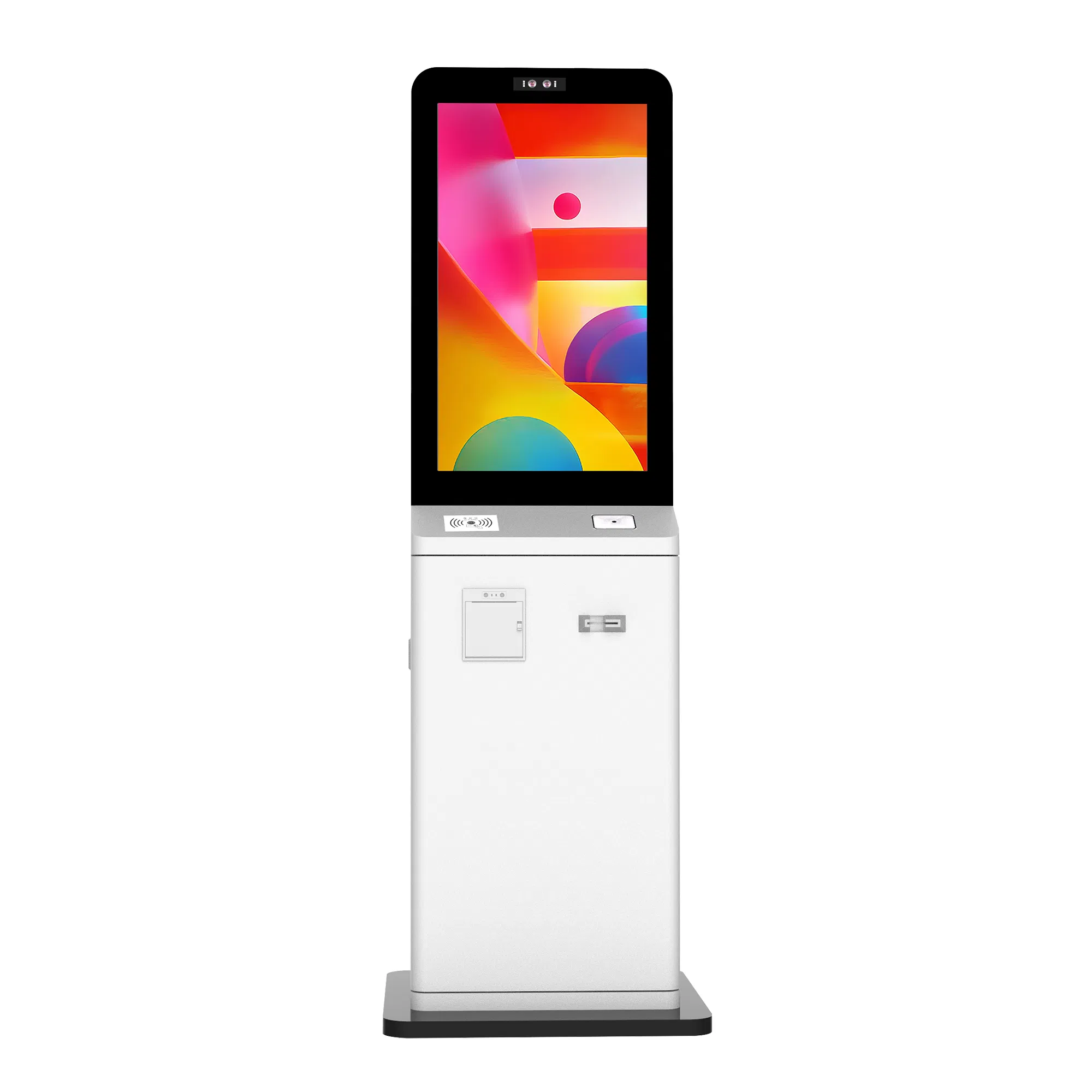 32 Inch Self Service Kiosk with Thermal Printer Camera Card Reader