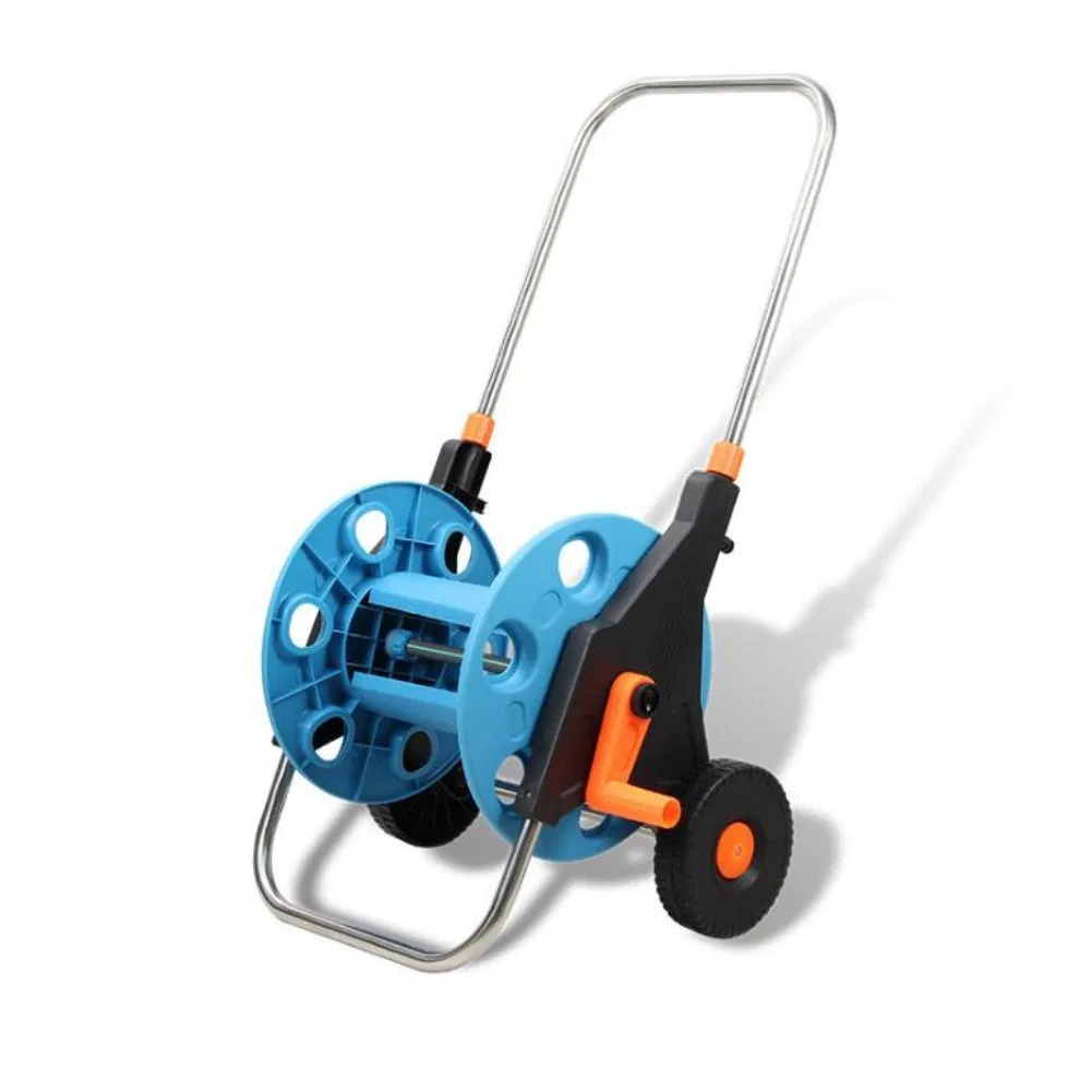 Garden Hose Reel Trolley 30m Irrigation Washing Hose Reel on Wheels
