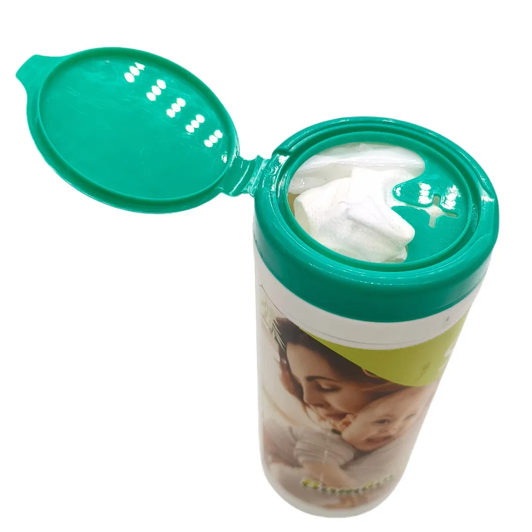 Customized Cleaning Wipes Newborn Hand Mouth Wipes Wholesale Factory Flushable Baby Wet Tissue Covers Available for Selection Manufacturer