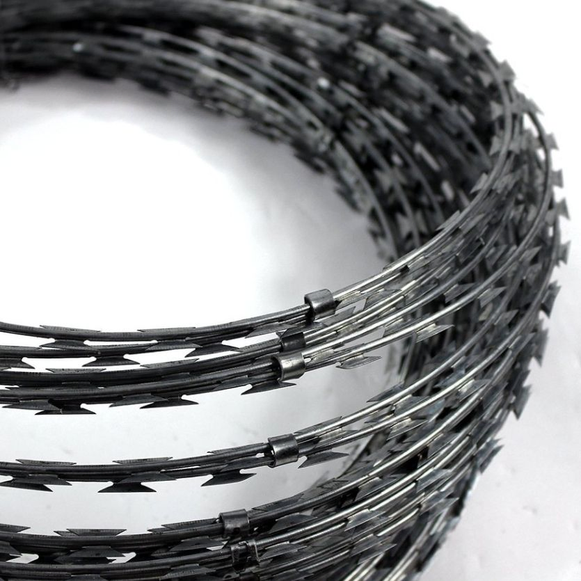 Durable Galvanized Razor Wire for Enhanced Perimeter Security