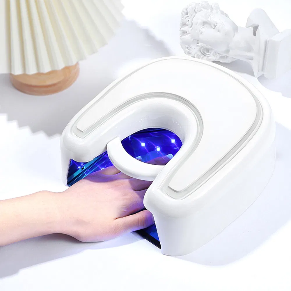 48W Cordless Portable Rechargeable Nail Dryer Gel Polish Manicure Light UV LED Nails Art Lamp
