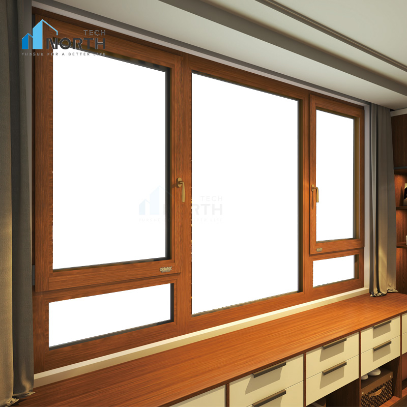 Buy UPVC/PVC Profile Sliding Window Plastic Window with Double Insulated Low-E Glass