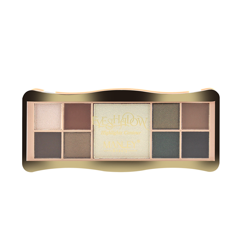 Seline Girl 4 Styles Custom Shimmer Matte 7 Colored Eyeshadow Palette