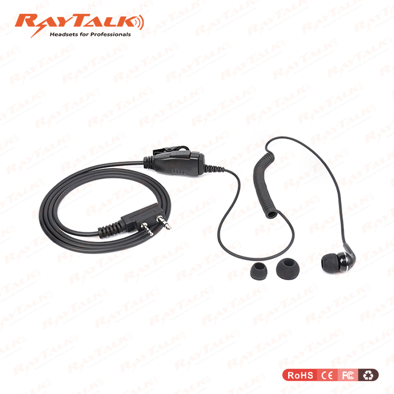 Гарнитура для рации Kenwood TK-3601D с наушником-вкладышем
