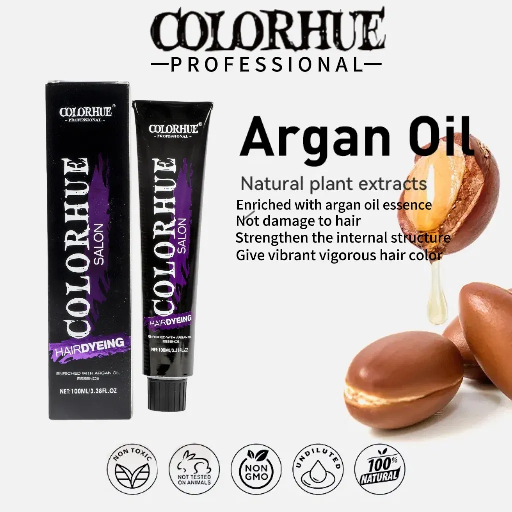 Private Label Ppd Free Natural Permanent Hair Color Cream Hair Color Cream Hair Dye for Professional Salon