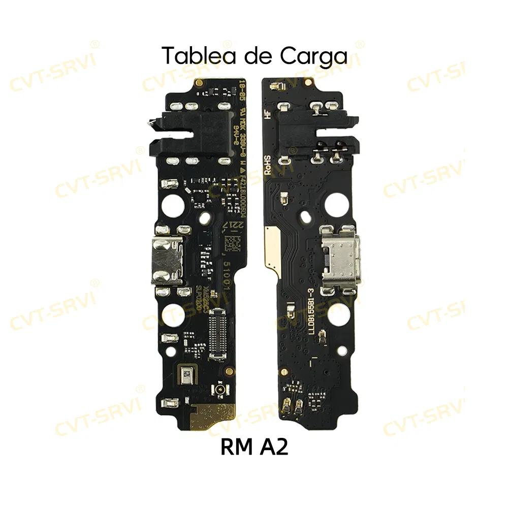 Шлейф зарядки и аудио для Redmi A12, серый