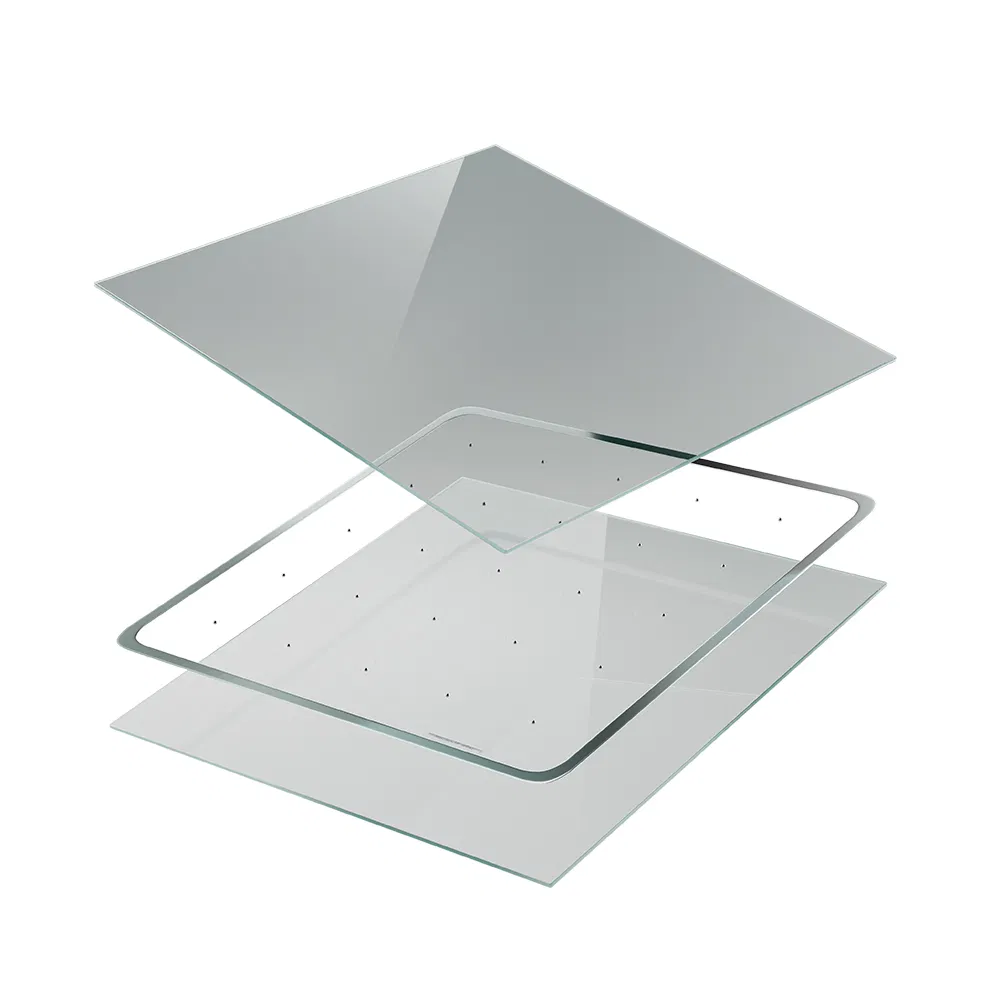 Landvac 0.4 U-Value 8.3mm Thin Soundproofing Energy Saving Tempered Vacuum Window Glass