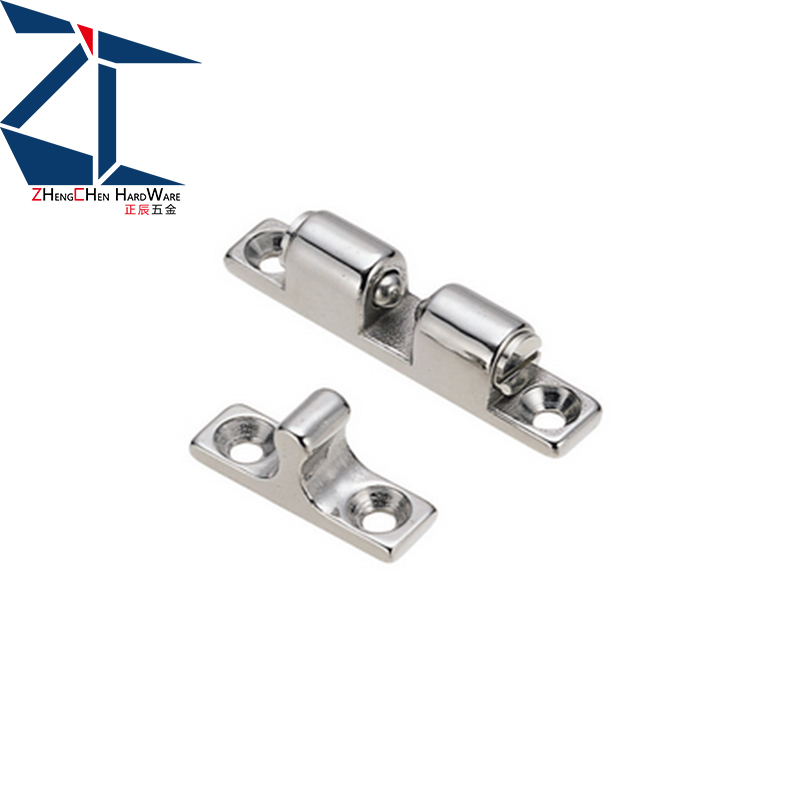 Best Supplier Tension Latch 50mm Length Silver Tone Double Ball Catches Hinges