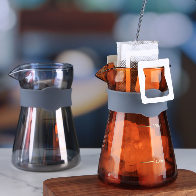 P300 Ecocoffee Glass Carafe – Modern Heatproof Brew Pot for Coffee & Tea
