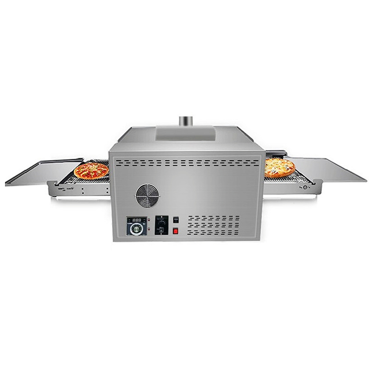 Professional Electric Stainless Steel Fast Flatbread Pizza Oven Conveyor Baking Oven Machine