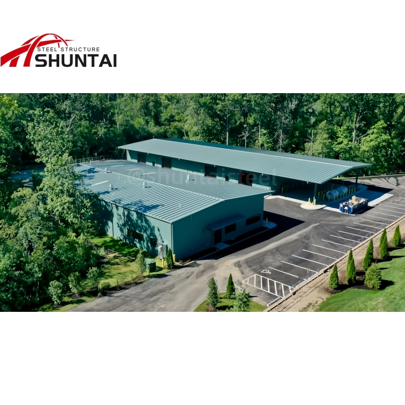 Customized Pre-Engineerd Prefabricated Shed Warehouse Workshop Steel Structure for Industrial Construction