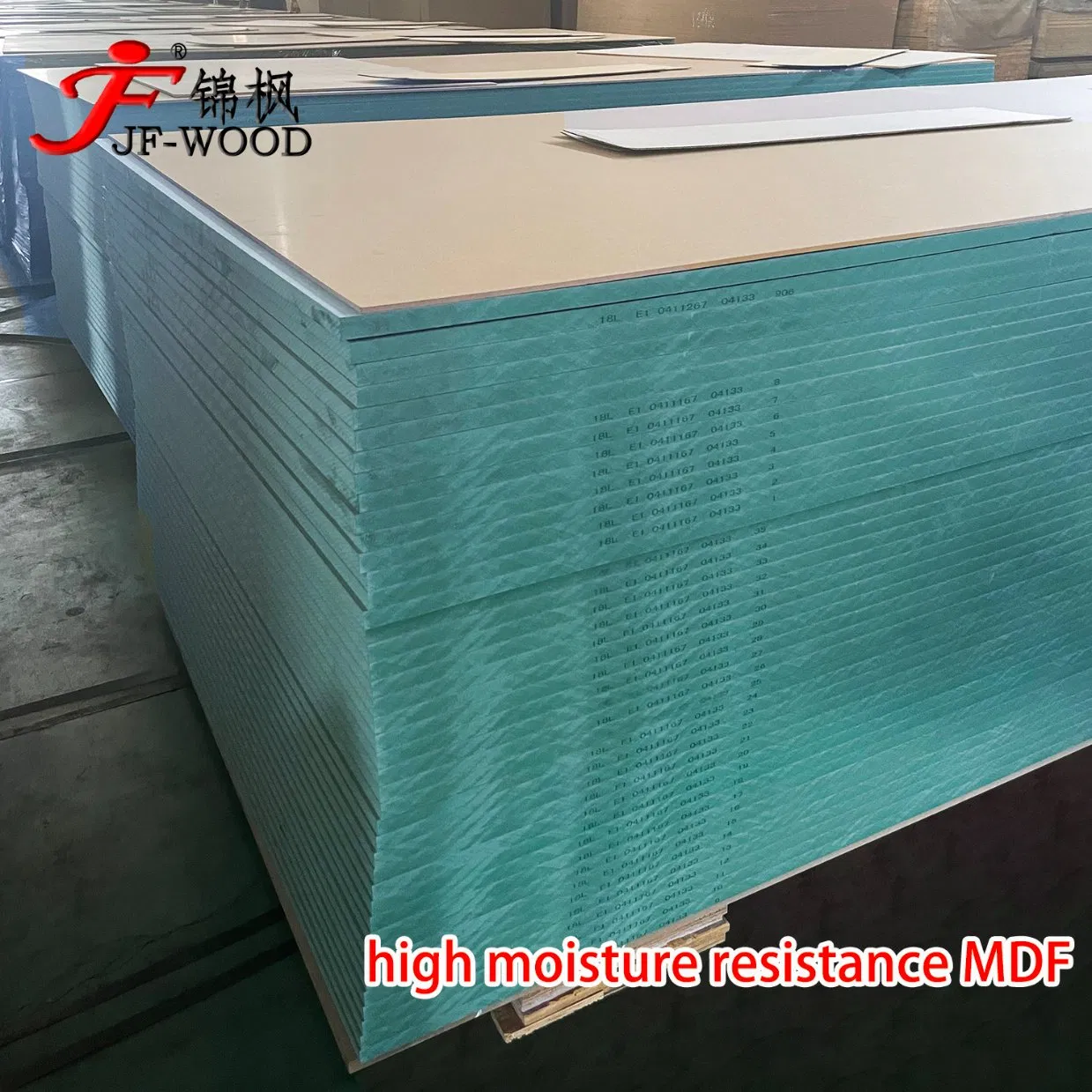 6mm Laminated Moisture Proof Waterproof Moisture Resistant MDF Mr MDF