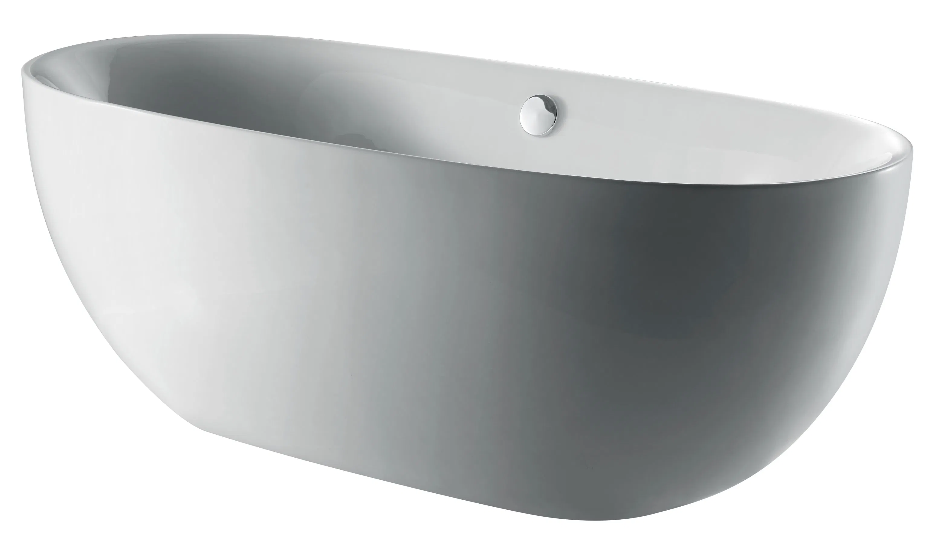 Акриловая овальная ванна AQUABELA