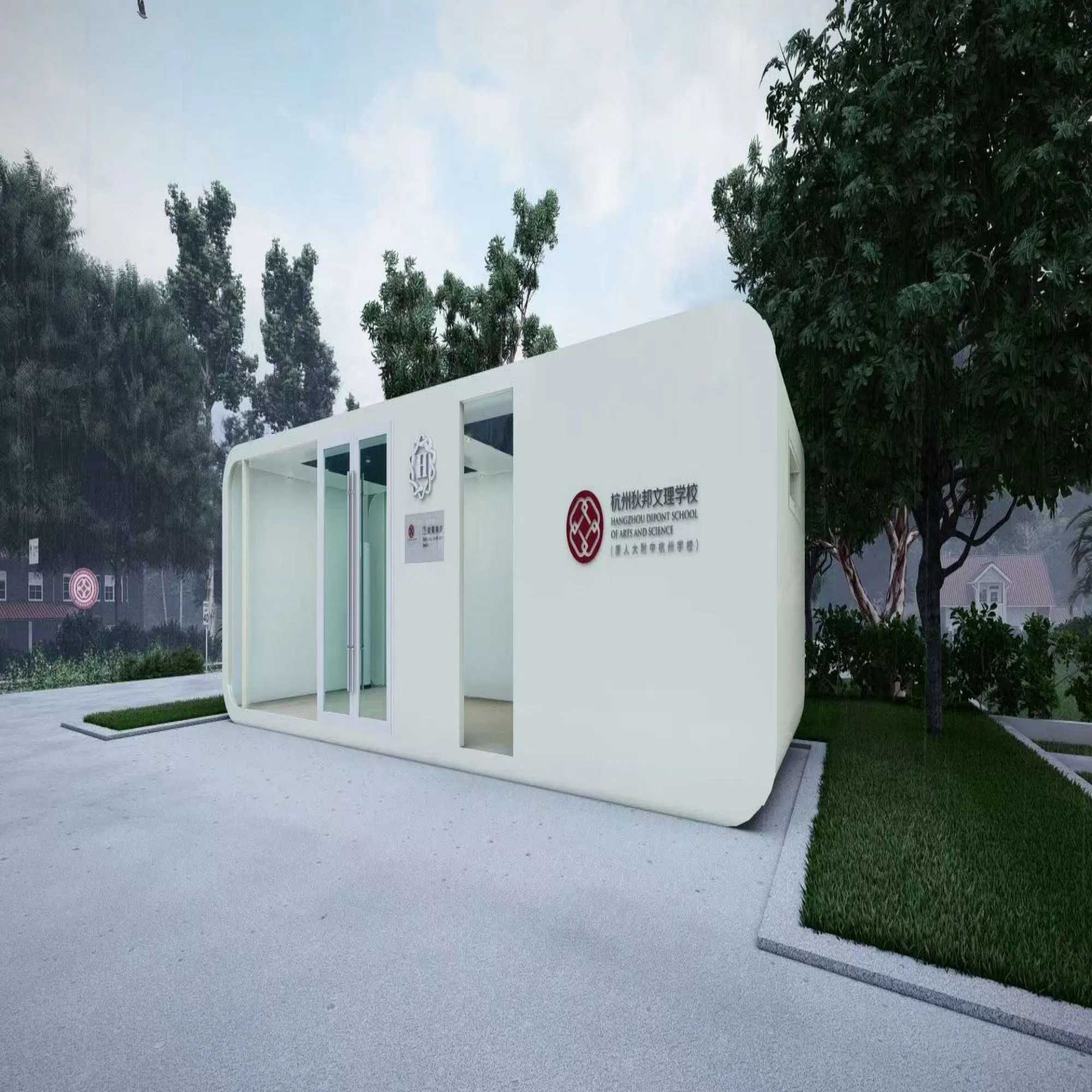 Hot Sale Modern Camping Pod Space Prefab Portable Mobile Capsule House Hotel with Bathroom