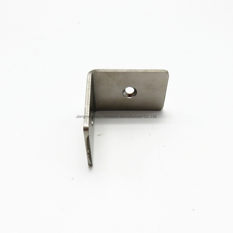 Square Shape Stainless Steel Pipe Connector Accessories Toilet Cubicle Partition Fittings
