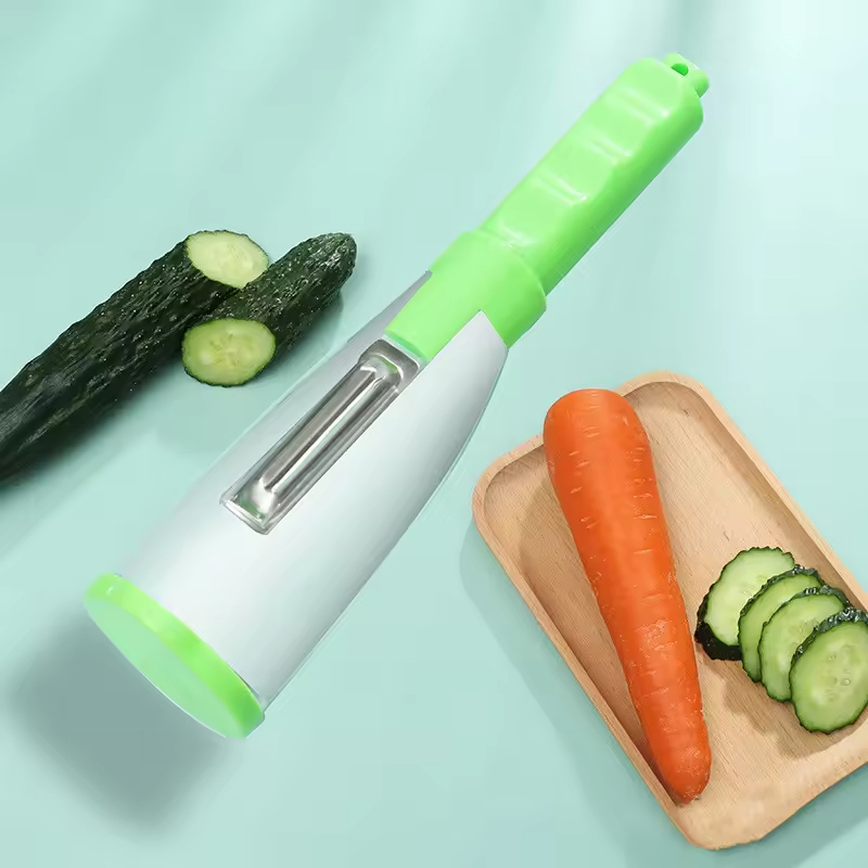 Multi-Functional Stainless Steel Plastic Storage Box Kitchen Accessories Melon Fruit Potato Peeler Household Vegetable