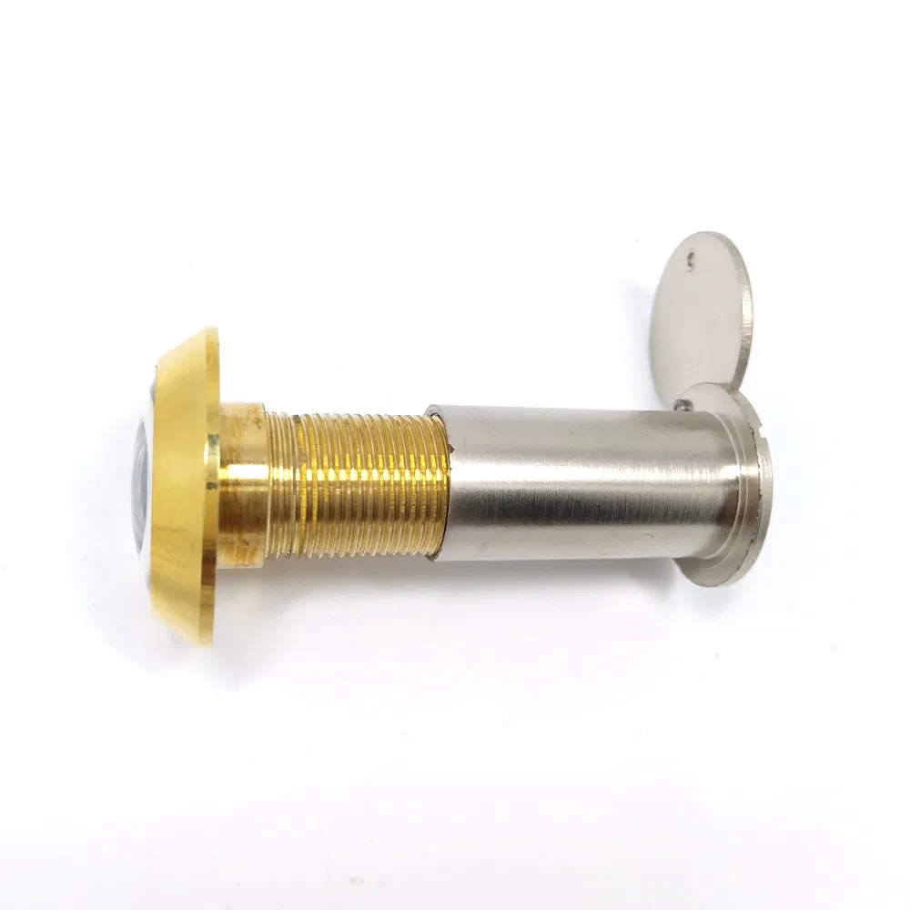 Brass Door Viewer Peephole UL Listed Fire Proof 200 Degree Diameter 9/16" (14mm)