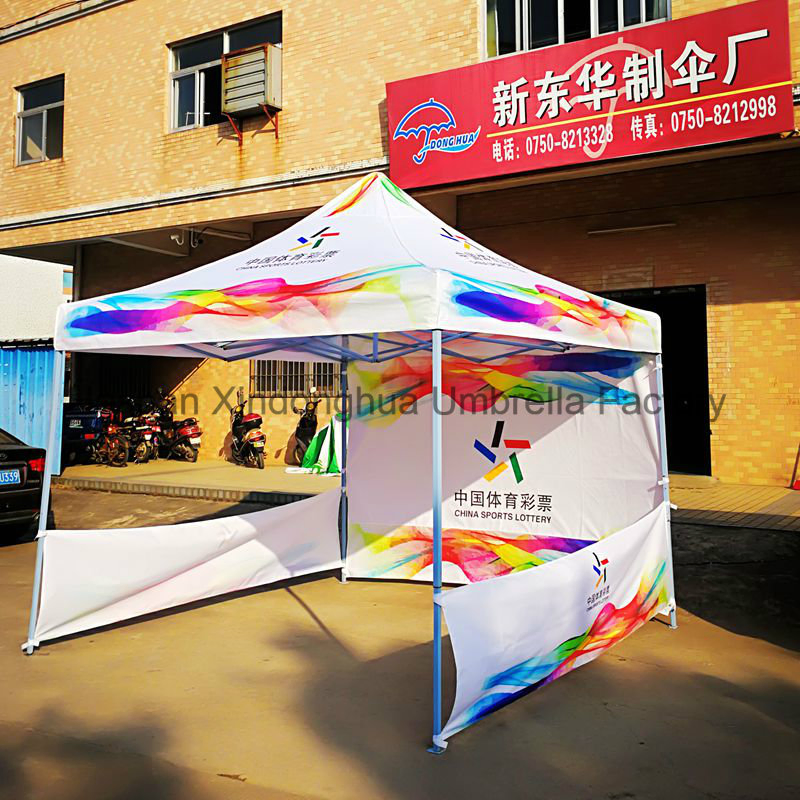 3mx3m Full Color Printing Display Folding Gazebos with Sidewalls for Promotion (FT-3030SS)
