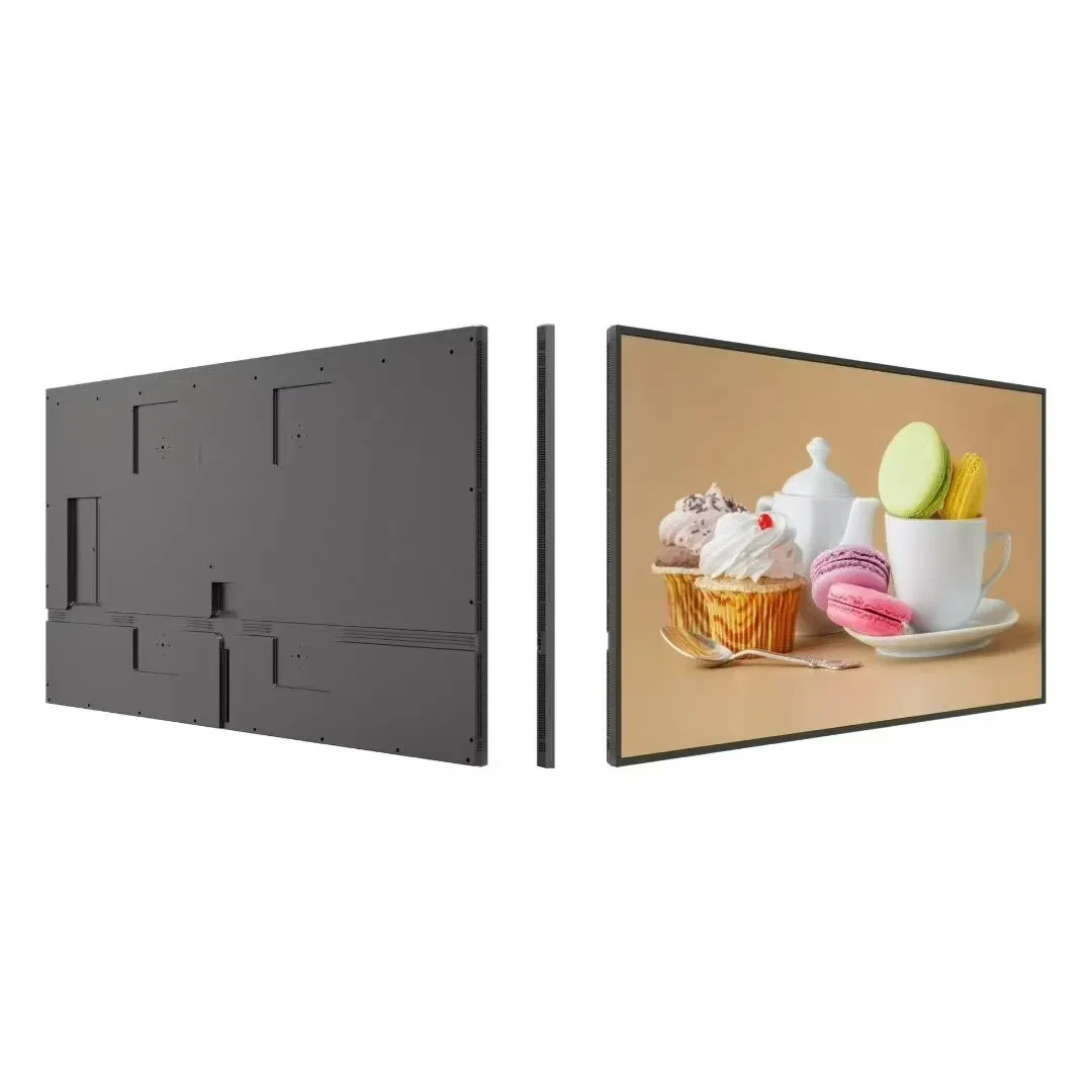 98 Inch Wall-Mounted LCD Digital Signage with Remote Control for Shopping Mall Retail Store Hotel