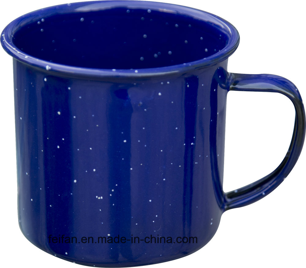 Dotted Decor Classical Enamel Mug/Cup with Different Color
