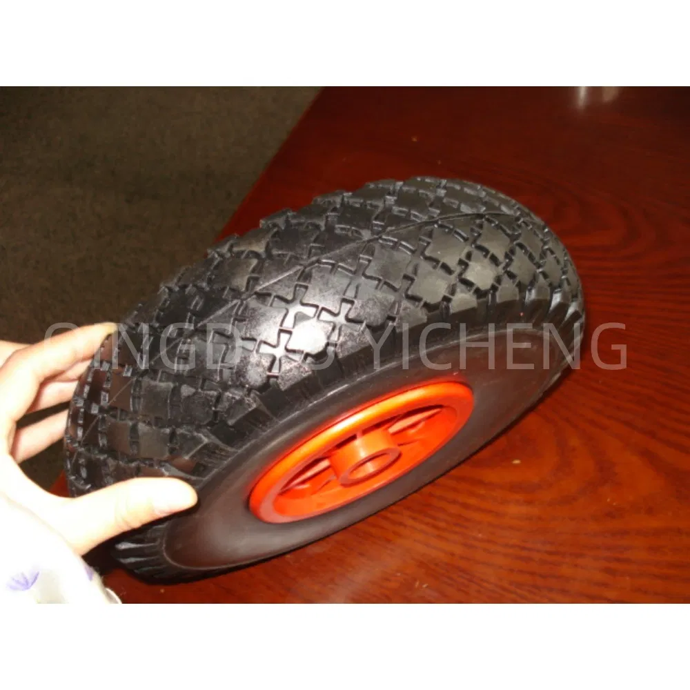 Durable and Sturdy 3.00-4 Pneumatic Wheel PU Wheelbarrow Wheel